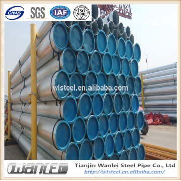 hot dip galvanized steel pipe A53 BS1387 with high quality